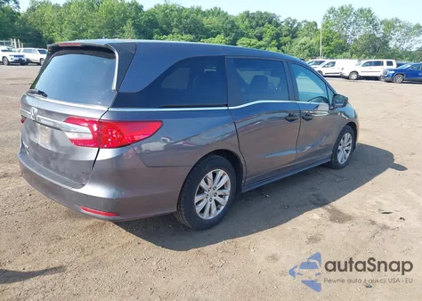2019 Honda Odyssey Lx from USA, damaged, VIN 5FNRL6H25KB079936